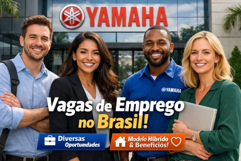 Grupo Yamaha abre vagas de emprego no Brasil com oportunidades em diversas áreas, modelo híbrido e muitos benefícios aos novos contratados