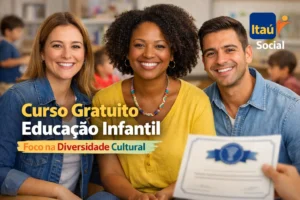 Itaú Social lança curso gratuito para educação infantil com certificado