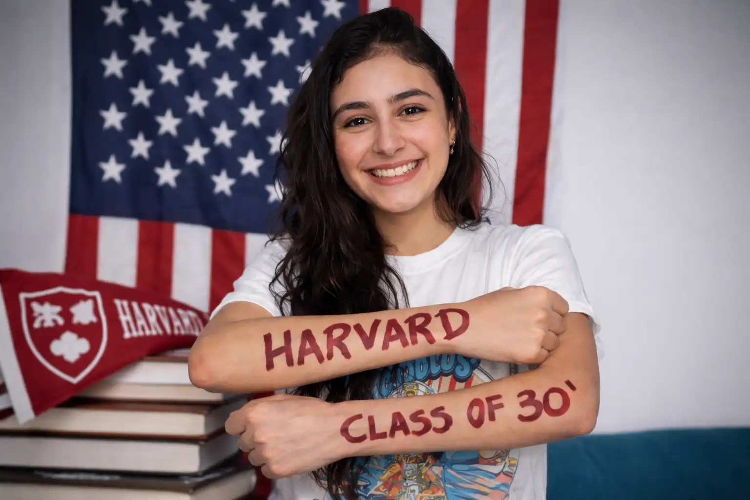 Jovem brasileira Mariana, de 18 anos, aluna do colégio militar, ganhou projeção nacional após ser aprovada e conquistar bolsa integral em Harvard para estudar graduação em Governo e Economia