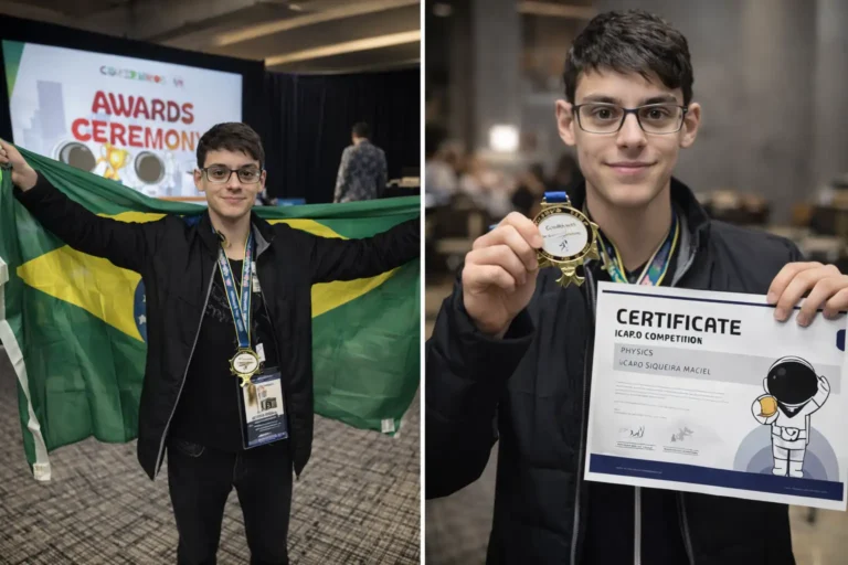 Jovem do Nordeste brilha em olimpíada de astronomia nos EUA e conquista medalha de ouro aos 15 anos com direito até visita na NASA