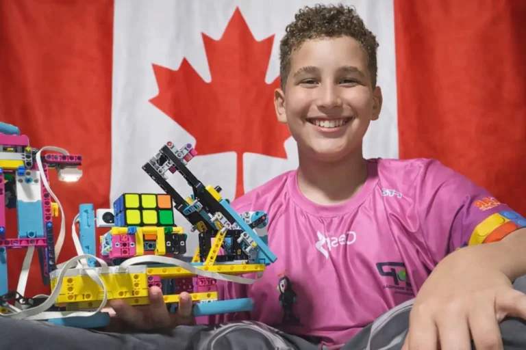 Miguel, o menino mineiro de 11 anos que conquistou vaga no mundial de robótica no Canadá, mas corre para levantar R$ 24 mil para pagar viagem internacional e disputar a RoboWorld Cup