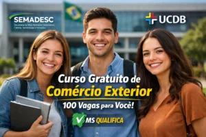 Semadesc abre curso gratuito de extensão em Comércio Exterior