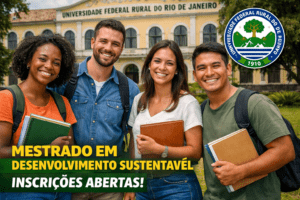 UFRRJ abre inscrições para mestrado profissional gratuito em desenvolvimento sustentável