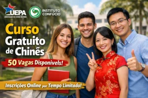 Universidade do Estado do Pará e Instituto Confúcio abrem 50 vagas para curso gratuito de chinês