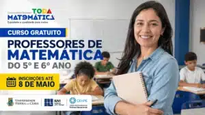 UFC abre curso gratuito de aperfeiçoamento para Professores de Matemática