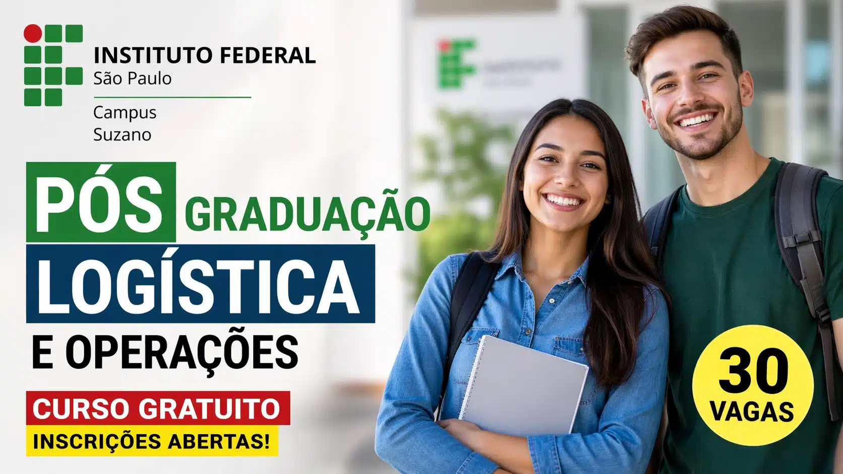 IFSP abre curso de especialização gratuito em Logística e Operações