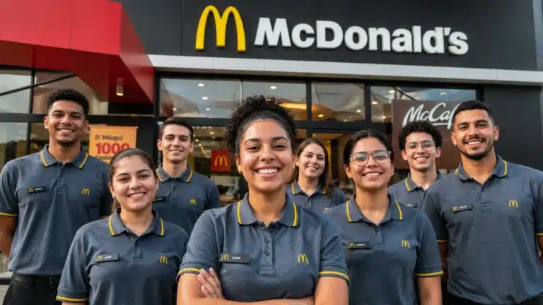 Arcos Dorados, franquia do McDonalds, anunciou mais de 5 mil vagas de emprego