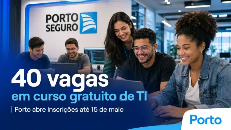 Porto está convocando pessoal interessado em tecnologia para se inscrever em curso gratuito