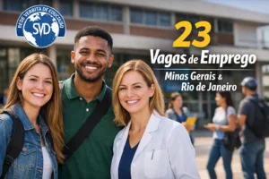 Rede Verbita de Educação divulga 23 vagas de emprego em Minas Gerais e Rio de Janeiro