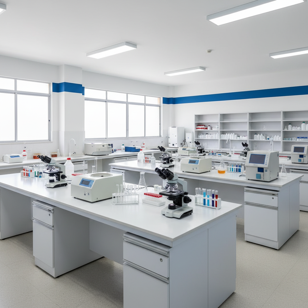 Estudante de enfermagem praticando em laboratório do SENAC Alagoas