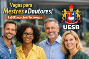 Seleção da Uesb para docentes em cursos EaD começa em abril