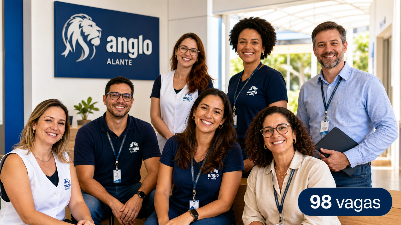Anglo Alante possui vagas de emprego disponíveis pelo Brasil