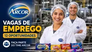 Arcor divulga vagas de emprego em diversos estados do país com oportunidades efetivas e banco de talentos