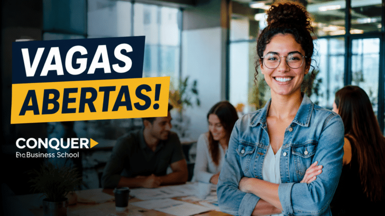 Conquer Business School anuncia oportunidades de emprego para profissionais em São Paulo e Curitiba