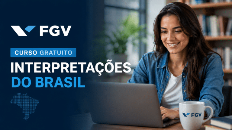 FGV abre curso gratuito online sobre Interpretações do Brasil com foco em cultura e identidade nacional