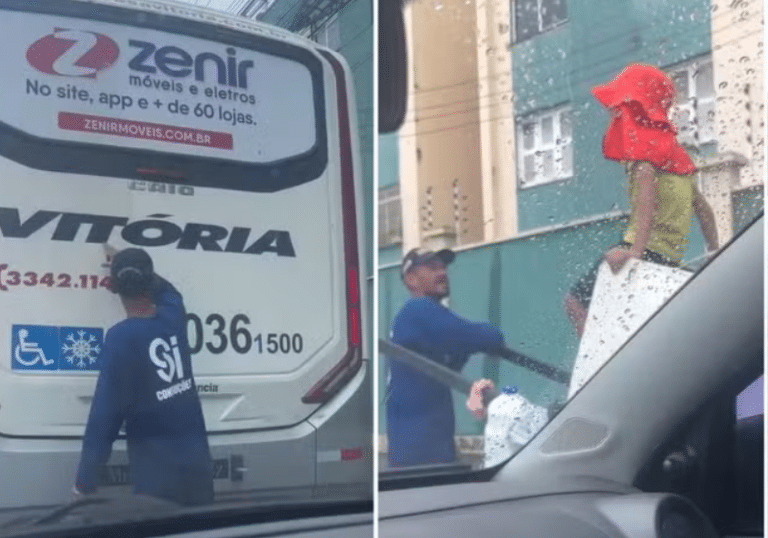 Família enfrenta dificuldades e avô ensina neto a ler em meio ao trânsito, e oportunidade de reforço escolar gratuito surpreende comunidade