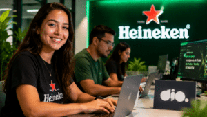 Heineken e DIO lançam curso gratuito de Inteligência Artificial aplicada a Vendas