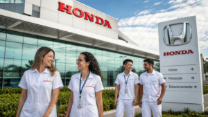 Honda está convocando interessados em vagas de emprego nas áreas promissoras da empresa