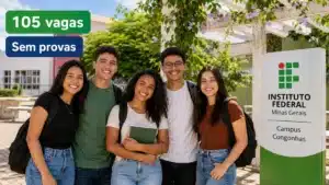 IFMG abre processo seletivo com 105 vagas em cursos técnicos gratuitos