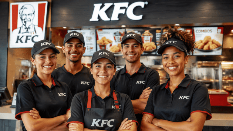 KFC divulga vagas de emprego e oportunidades híbridas em São Paulo e no Rio de Janeiro para áreas corporativas, tecnologia, RH e estágios