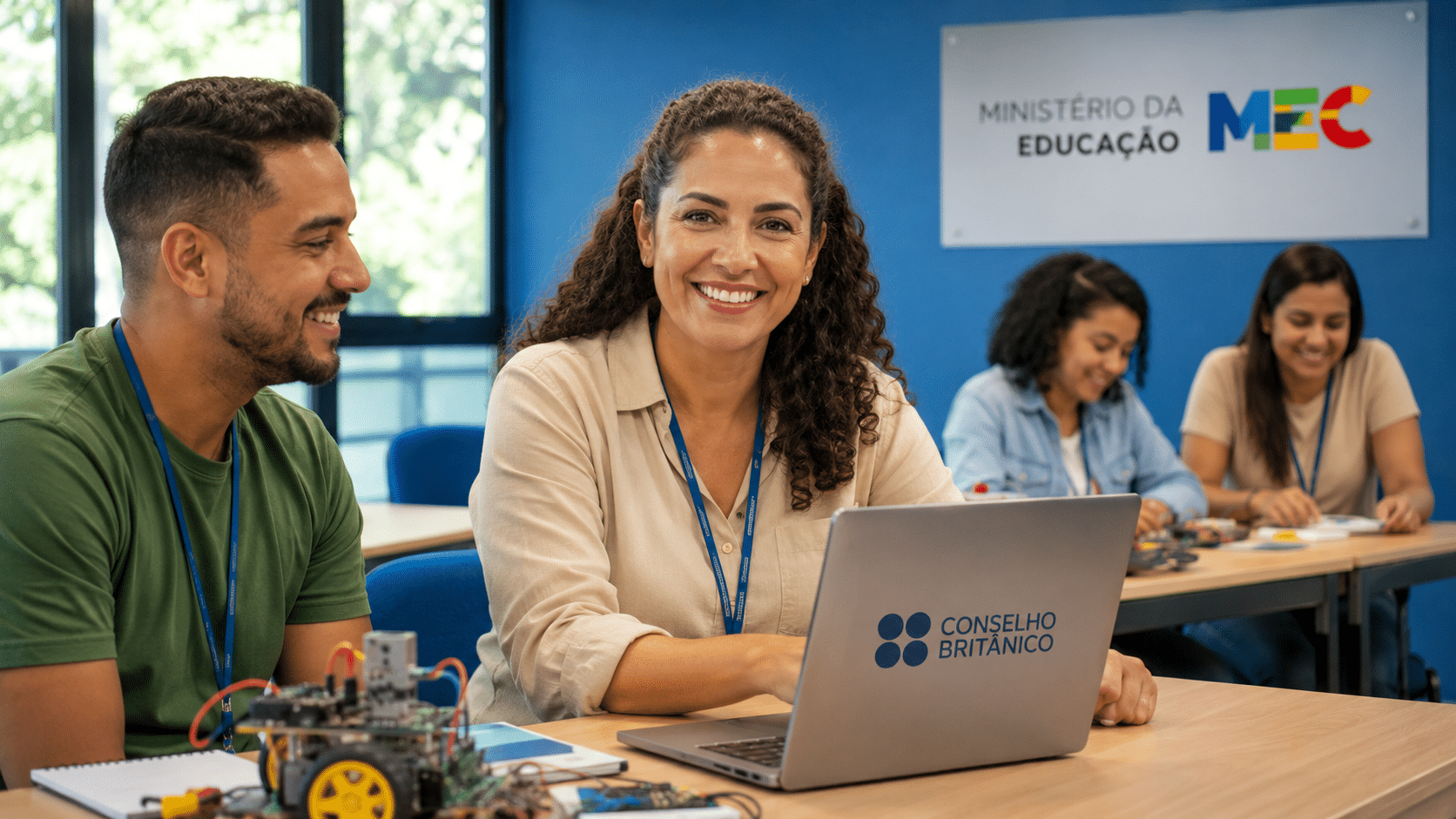 MEC e Conselho Britânico abrem 5 mil vagas em curso gratuito online de Pensamento Computacional e Tecnologias para professores
