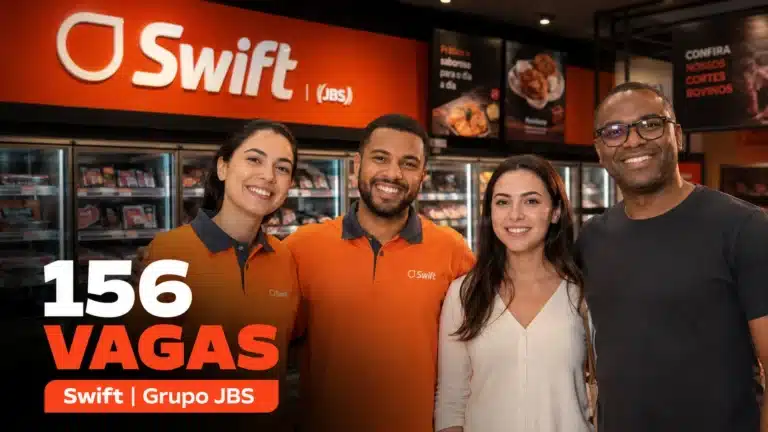 Swift, grupo da JBS, anuncia 156 vagas de emprego no varejo com oportunidades em lojas físicas e online
