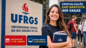 UFRGS abre especialização EAD gratuita com 400 vagas