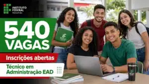 IFMA abre curso técnico em Administração na modalidade EAD gratuito