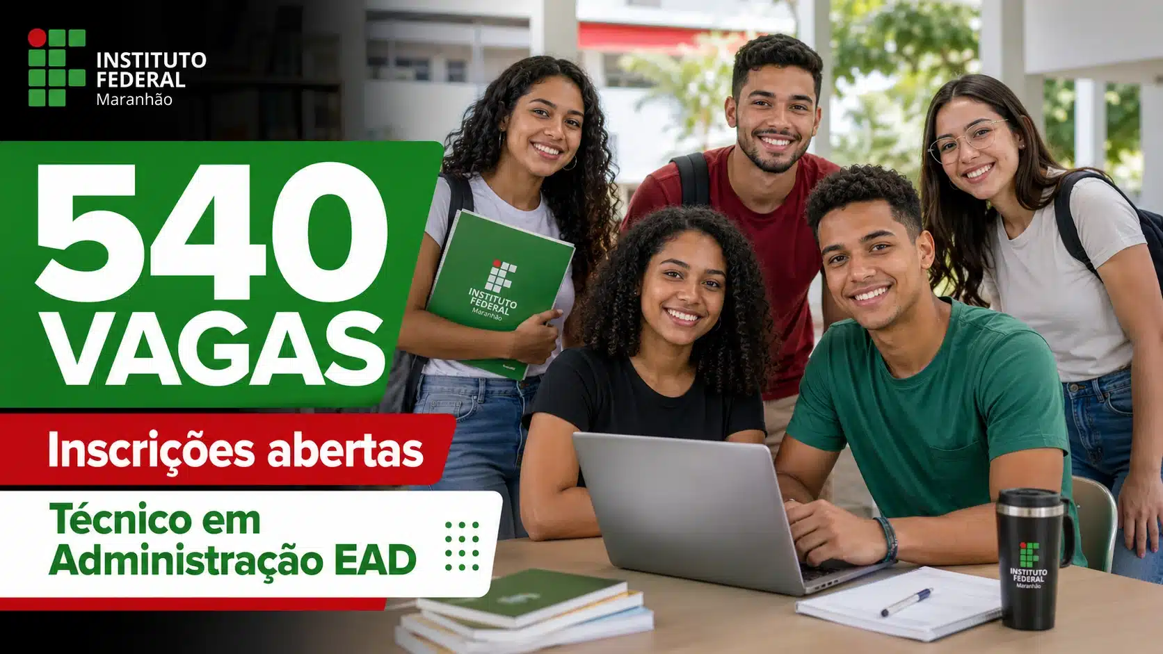 IFMA abre curso técnico em Administração na modalidade EAD gratuito