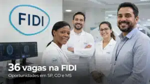 FIDI anuncia 36 vagas de emprego com oportunidades em diversos estados do país