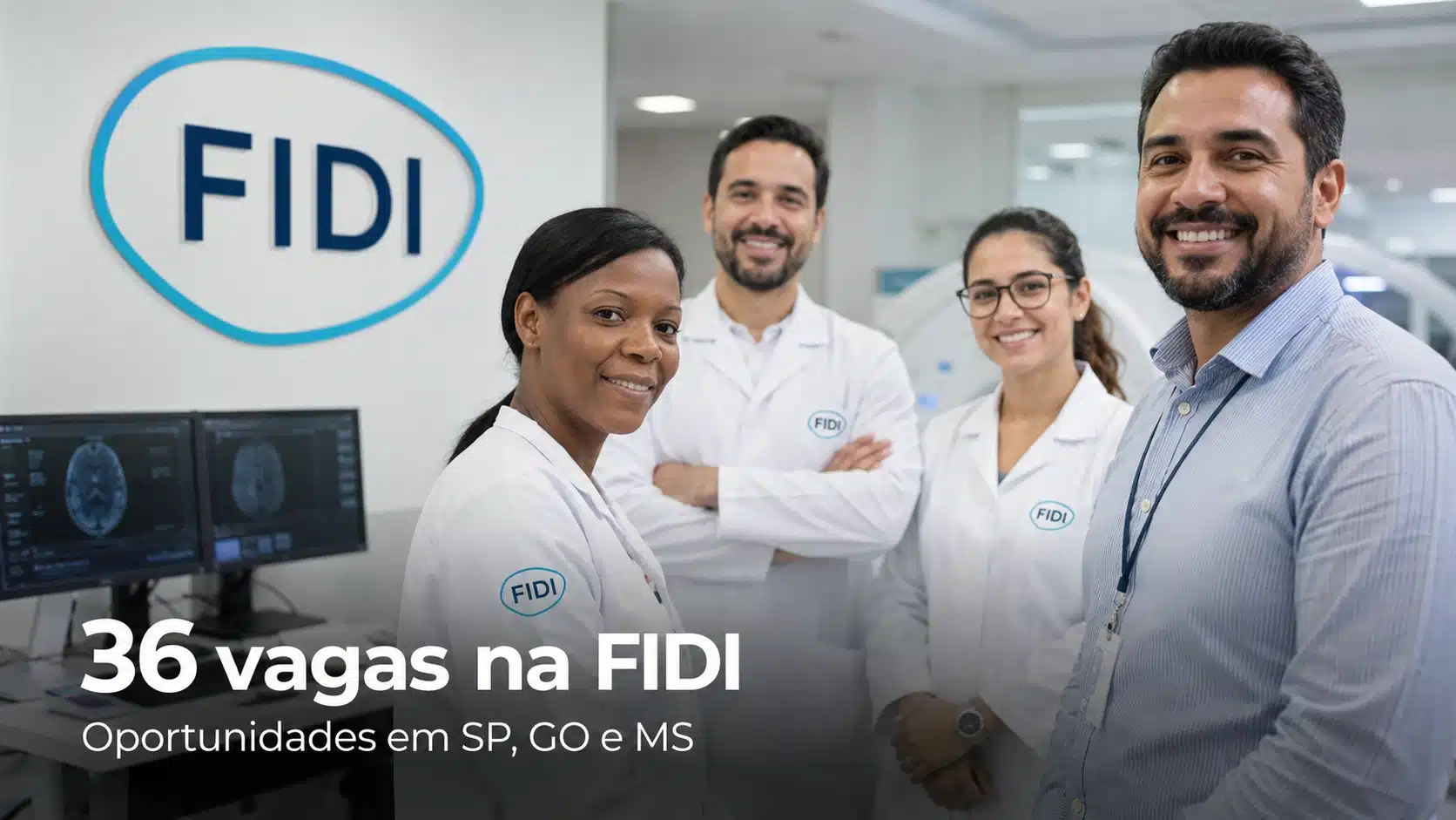 FIDI anuncia 36 vagas de emprego com oportunidades em diversos estados do país
