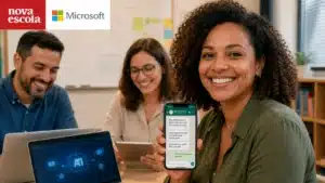 Nova Escola e Microsoft oferecem curso gratuito de inteligência artificial para professores
