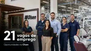 Olsen empreende produtos de alta qualidade e anuncia vagas de emprego na região sul do Brasil com benefícios e oportunidades em vários cargos promissores
