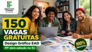 IFF abre 150 vagas em curso de Tecnologia em Design Gráfico EAD