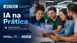 SCTEC convoca interessados em curso gratuito de IA na Prática com certificado