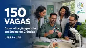 UFRRJ e UAB abrem 150 vagas em curso de especialização 100% gratuito em ensino de Ciências
