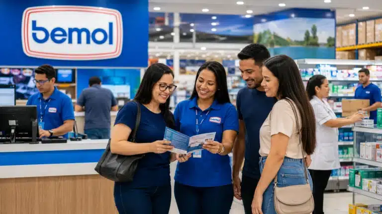 Bemol anuncia 31 vagas de emprego e oportunidades