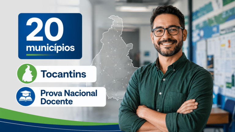 Tocantins se destaca com 20 municípios aderindo à Prova Nacional Docente e abre oportunidades para melhoria na qualificação de professores e concursos públicos