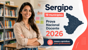 Sergipe amplia oportunidades educacionais com adesão de 19 municípios à Prova Nacional Docente e garante novos caminhos para professores em 2026