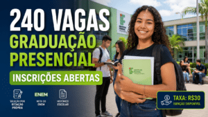 IFTM abre inscrições para 240 vagas em cursos gratuitos de graduação presencial com seleção por redação própria, ENEM ou histórico, taxa de R$30 e isenção disponível