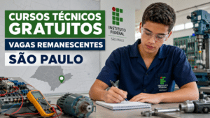 IF abre inscrições em cursos técnicos gratuitos e vagas remanescentes em dezenas de campi para quem deseja estudar de graça em São Paulo