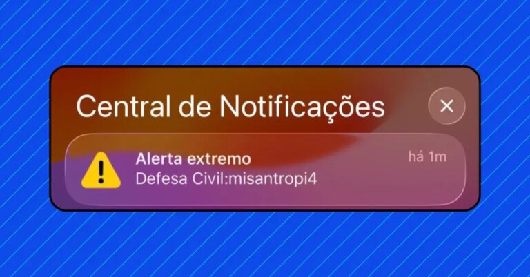 Defesa Civil emite alerta falso e provoca confusão em moradores, enquanto significados de misantropia e misantropo geram dúvidas nas redes sociais