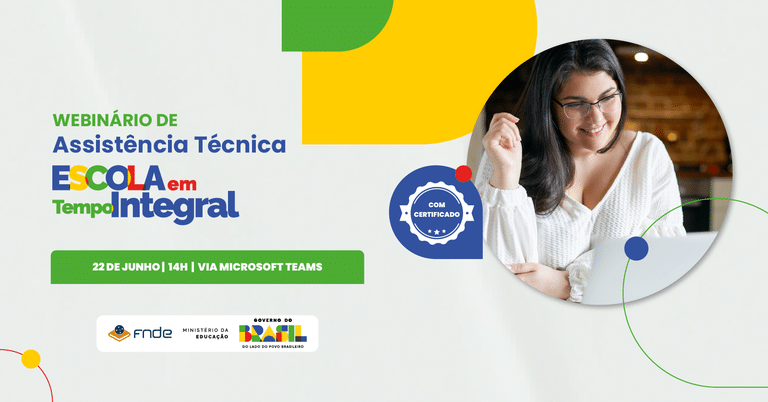 FNDE anuncia webinário gratuito sobre aplicação de recursos do programa Escola em Tempo Integral e capacita gestores da educação para melhorar a execução financeira