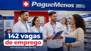 Farmácias Pague Menos divulga 142 vagas de emprego em diferentes estados