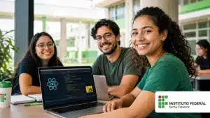 IFSC abre 634 vagas em cursos de Qualificação Profissional e destaca curso gratuito EAD de Programação Frontend em React e JavaScript
