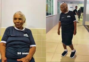 Idosa de 90 anos realiza sonho de aprender a ler e escrever e transforma sua vida com nova oportunidade na escola em Araruama