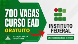 Instituto Federal abre 700 vagas em curso gratuito EAD sobre recursos hídricos e chance de qualificação profissional atrai jovens a partir de 16 anos