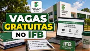 Instituto Federal de Brasília abre mais de 150 vagas em cursos gratuitos de graduação e pós-graduação com certificação e oportunidade de mudança na carreira