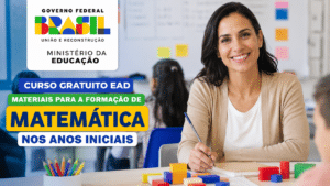 MEC abre curso gratuito EAD de Materiais para a Formação de Matemática nos Anos Iniciais pela AVAMEC