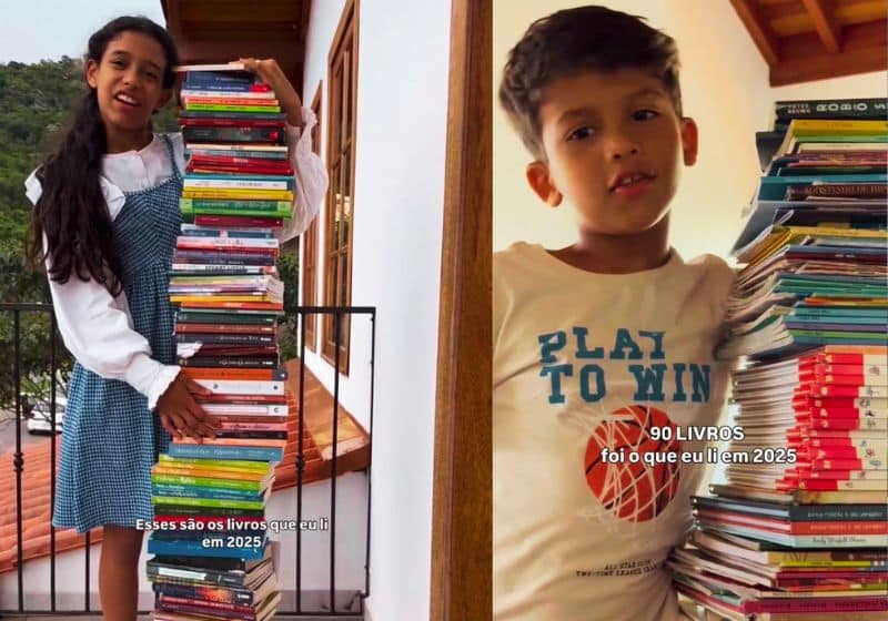Menina de 11 anos surpreende ao ler 150 livros em um ano e inspira jovens leitores com história de dedicação e amor pela literatura